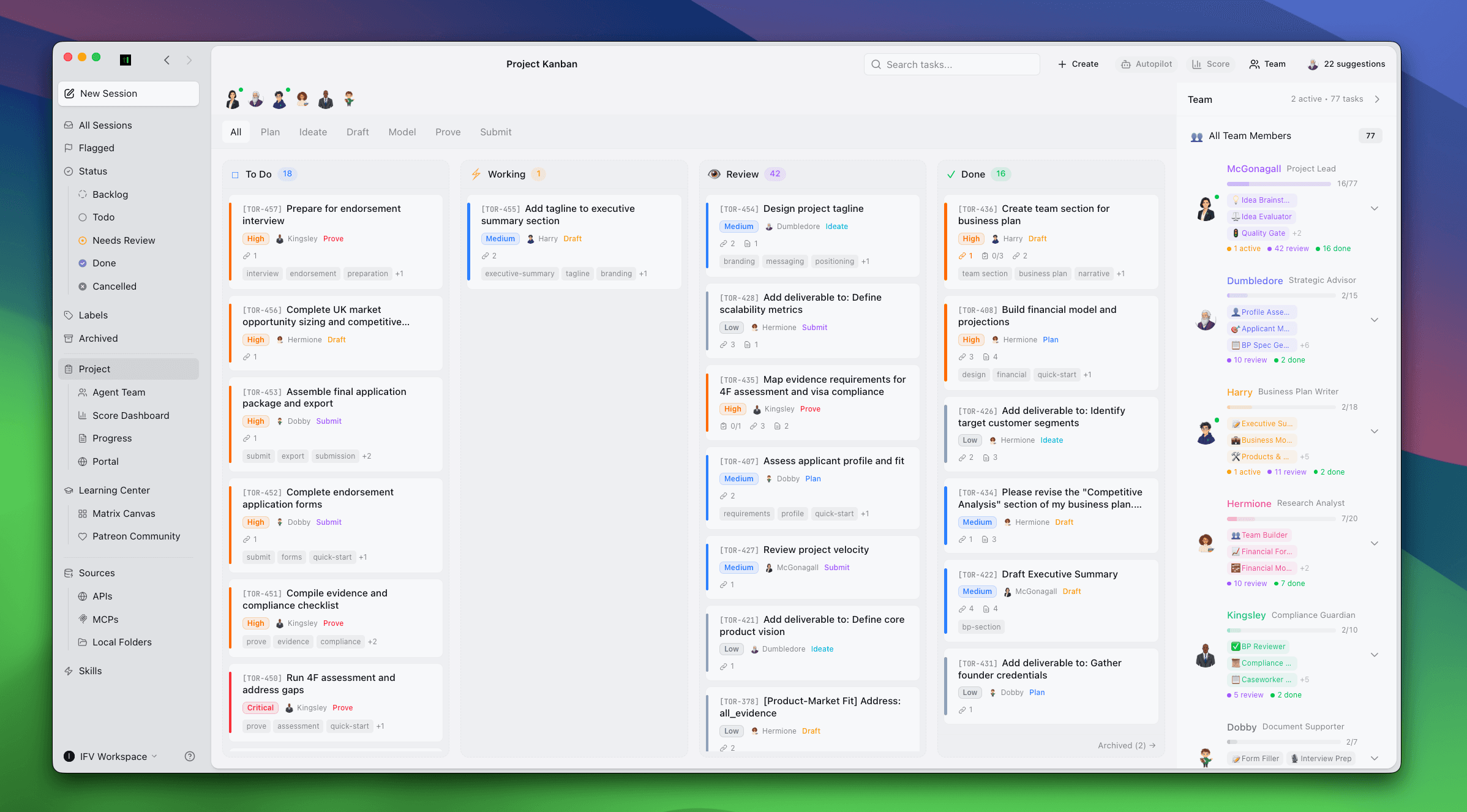 Kanban · My Project